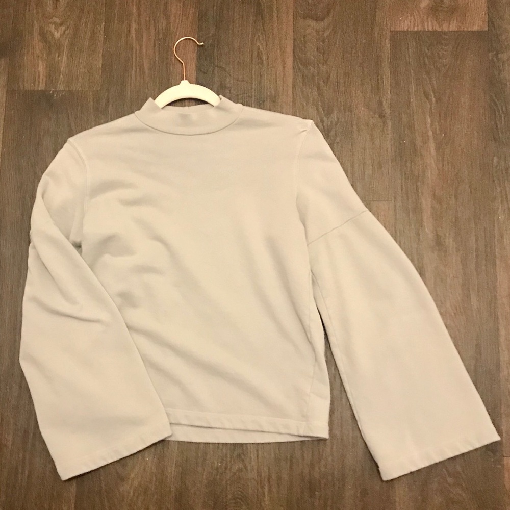 Bell sleeve sweater